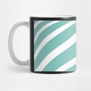 Abstract pattern - blue and white. Mug